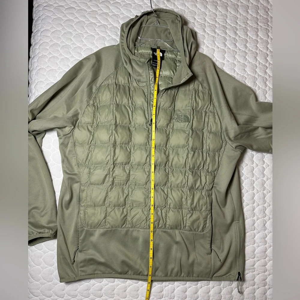 The North Face Thermoball Hybrid Pullover Khaki XL - Picture 6 of 7